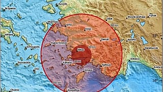 Deprem'in meydana geldiği bölge. (Fotoğraf: X)