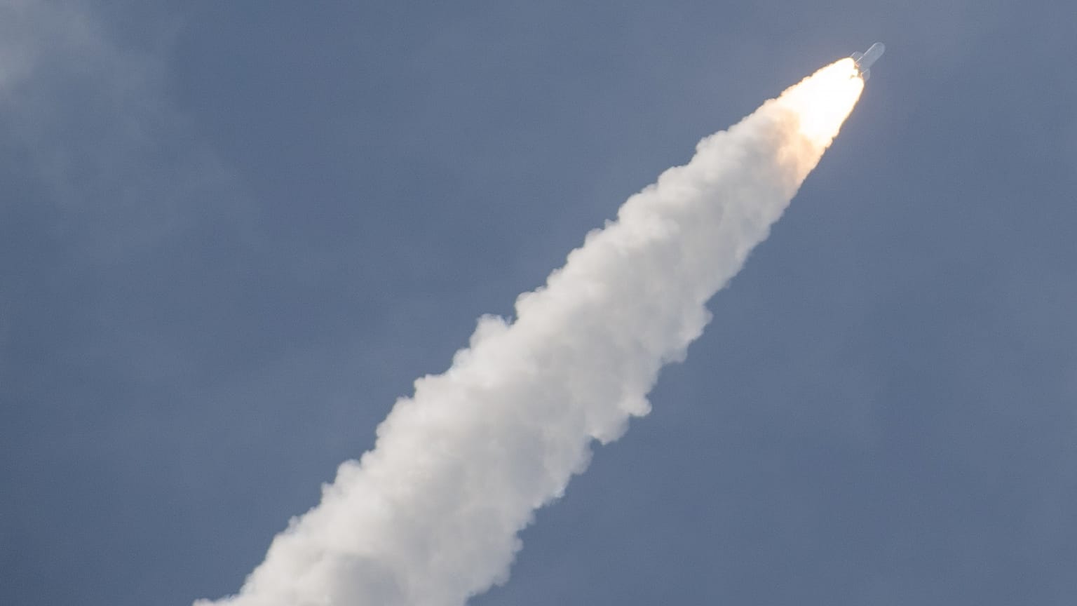 Europe's new rocket Ariane 6 blasting off from the European Spaceport in Kourou, French Guiana. 