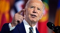 Joe Biden au sommet de l'OTAN le 9 juillet 2024