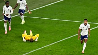 Watkins marca o golo da vitória da Inglaterra por 2-1 na meia-final do Euro 2024 contra a Holanda