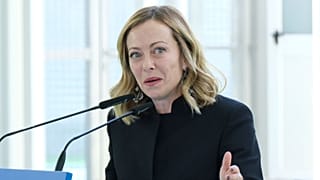 Italian Prime Minister Giorgia Meloni 
