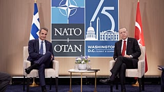 Κυριάκος Μητσοτάκης και Ρετζέπ Ταγίπ Ερντογάν
