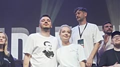  La viuda del líder opositor ruso Alexei Navalni en un concierto para recordarle en junio en Berlín.