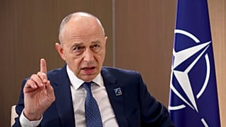 نائب الأمين العام لحلف الناتو ميرسيا جيوانا في واشنطن