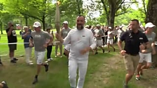 Der olympische Fackellauf im Burgund hat begonnen!