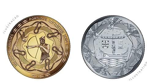 Portugal's new €5 coin.