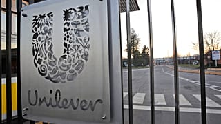 A view of the Unilever factory in Casalpusterlengo, near Lodi in Northern Italy. Feb. 21, 2020. 
