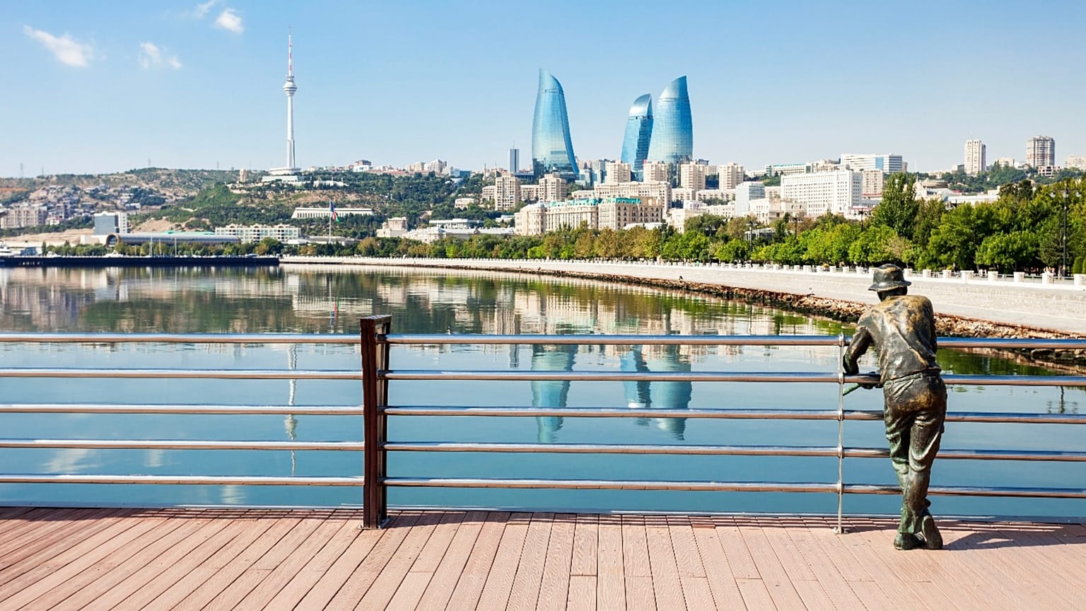 Приморский бульвар, Баку, Азербайджан