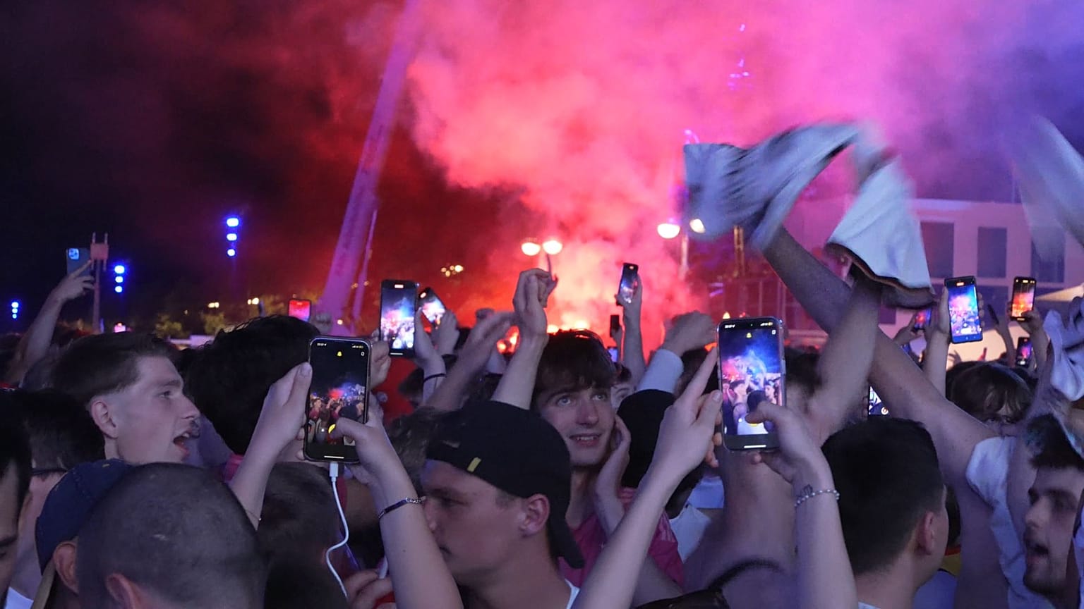 Fußballfans bei der EM2024 in Berlin
