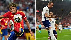 Lamine Yamal és Harry Kane
