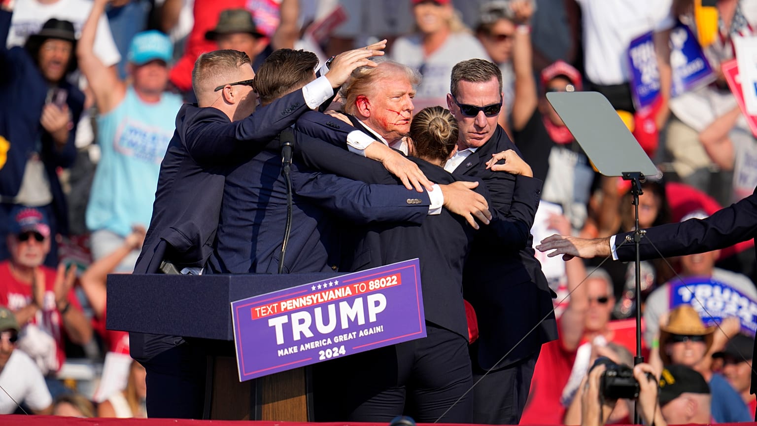 Trump a merénylet után