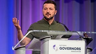 Az ukrán elnök beszédében további katonai támogatásért kampányolt