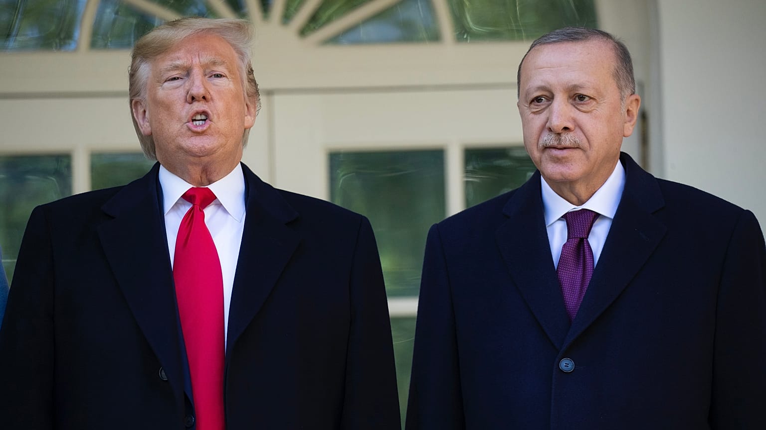 Donald Trump (solda) ve Recep Tayyip Erdoğan (Arşiv)