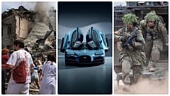 Az Ohmadit gyermekkórház, egy Bugatti Tourbillon, német katonák egy gyakorlaton Litvániában