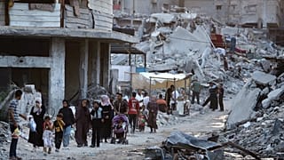 Gaza under Israeli attacks