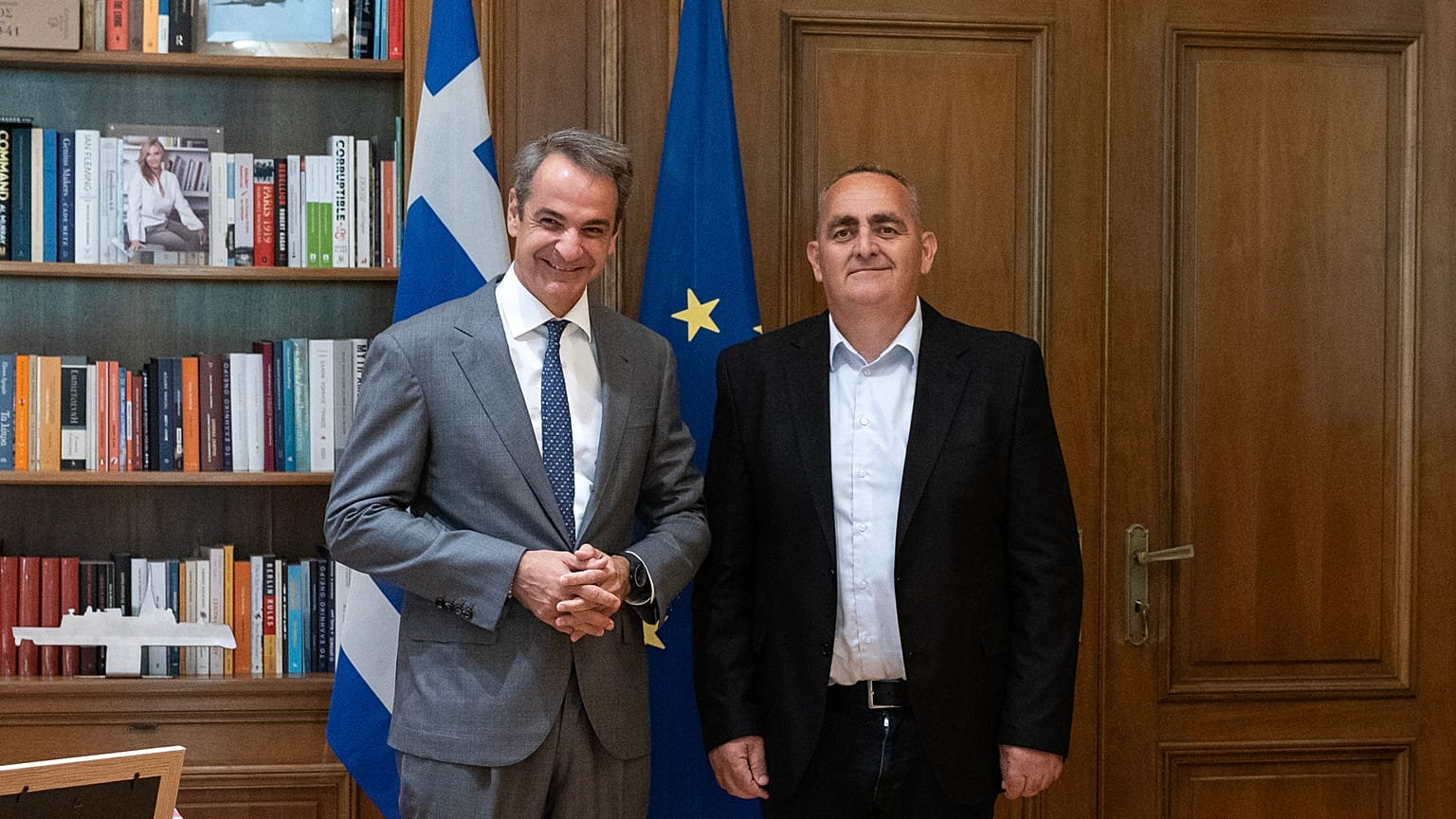 Κυριάκος Μητσοτάκης και Φρέντι Μπελέρης