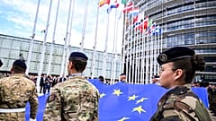 Ein Bild von der Eröffnungsfeier des Europäischen Parlaments