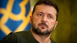 ARCHÍV: Volodimir Zelenszkij egy sajtótájékoztatón, 2024. július 15-én