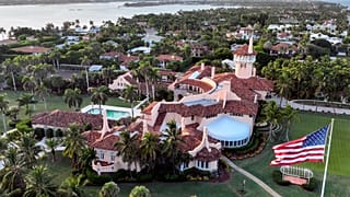 Donald Trump'ın Florida eyaletinde bulunan Mar-a-Lago malikanesi