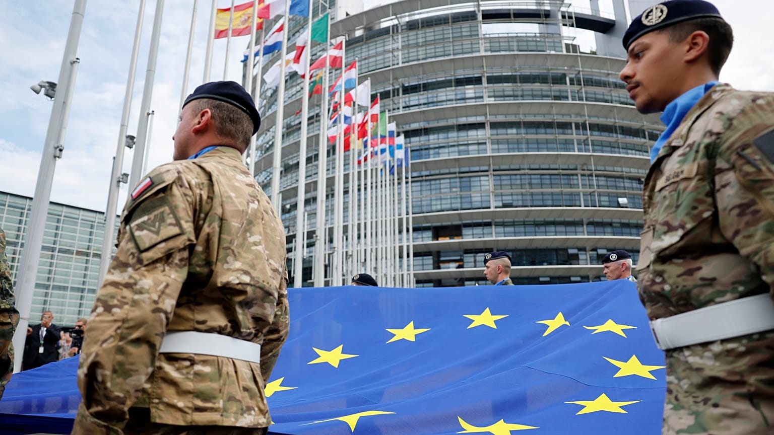 Primer día de sesiones del Parlamento Europeo, julio de 2024.