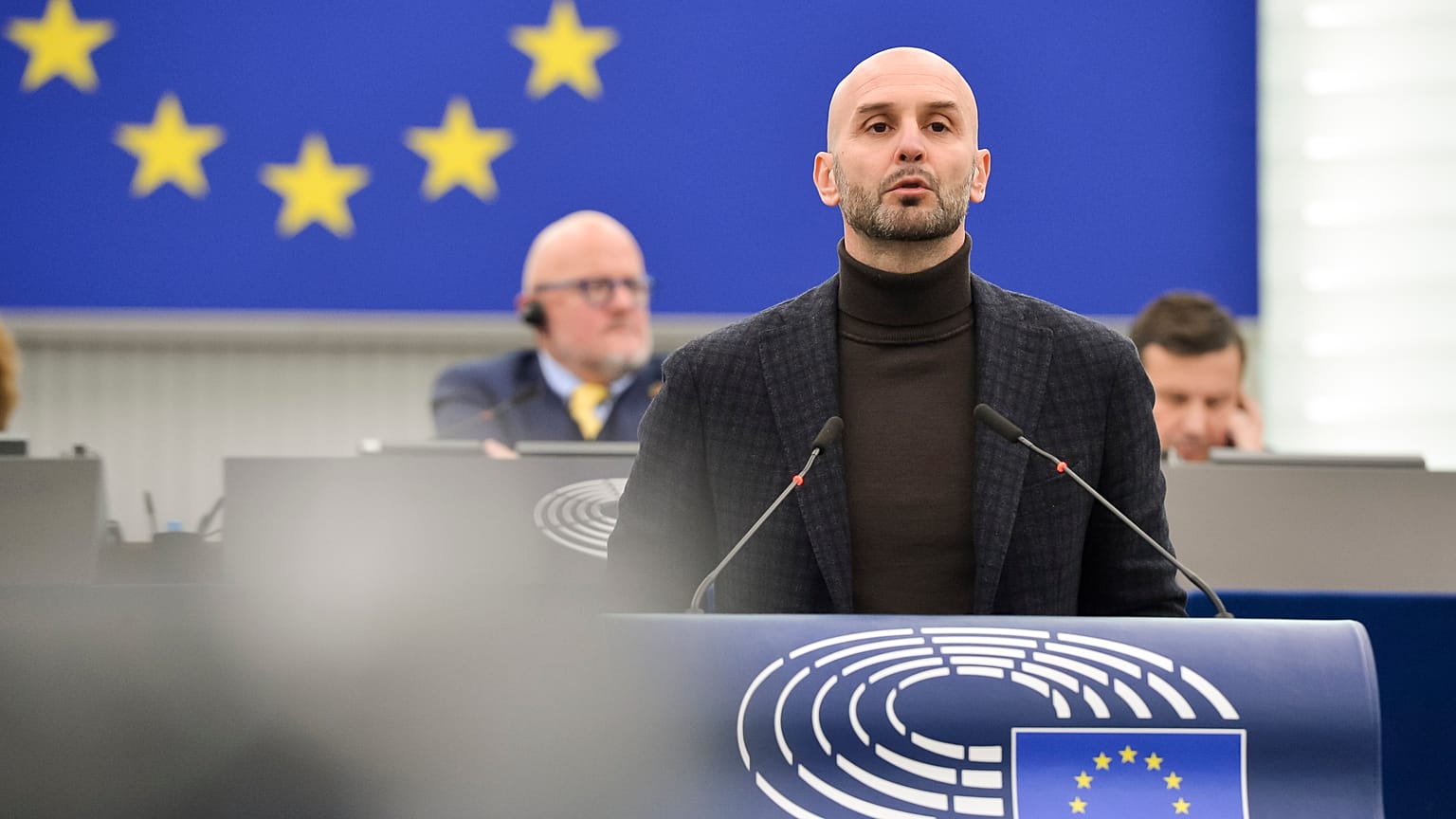Il presidente di Ecr Nicola Procaccini 