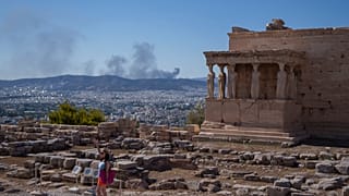 The Acropolis in Athens has been forced to close during the hottest hours as the extreme temperatures continue