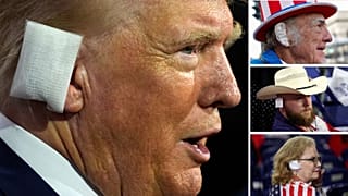 За новейшей модной тенденцией - повязками на ушах сторонников Трампа