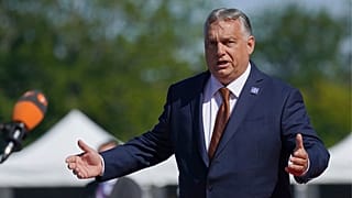 Macaristan Başbakanı Viktor Orban, Avrupa Siyasi Topluluğu 4. Zirvesi'nde, Oxfordshire, 18 Temmuz 2024.