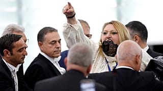 Avrupa Parlamentosu milletvekili Diana Iovanovici-Sosoaca, Avrupa Parlamentosu Genel Kurulu, Strazburg, 18 Temmuz 2024.