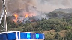 De nombreux incendies sont en cours en Macédoine du Nord.