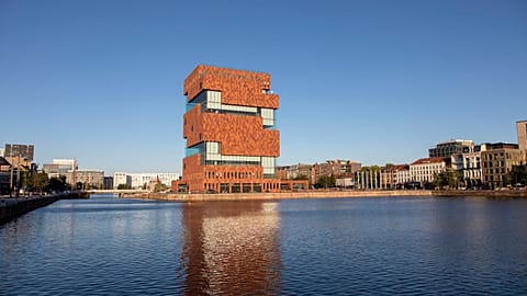 Antwerp’s Museum aan de Stroom is opening the Bonaparte Dock for swimming
