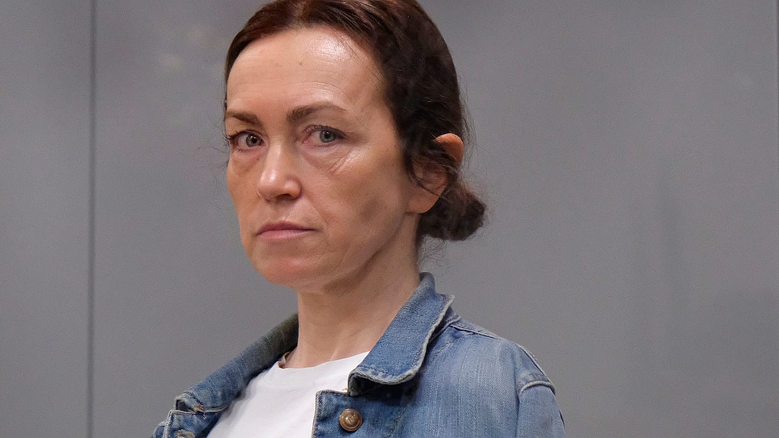 Alsu Kurmasheva assiste a uma audiência em Kazan, Rússia, na sexta-feira, 31 de maio de 2024. 