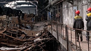 Une centrale thermique détruite dans l'ouest de l'Ukraine