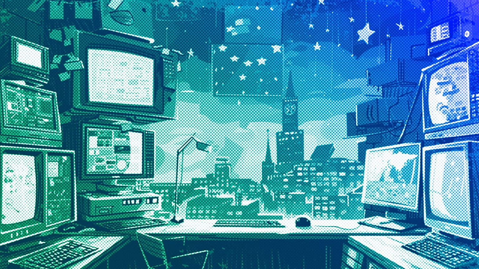 European Union and technology, illustration