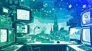 European Union and technology, illustration