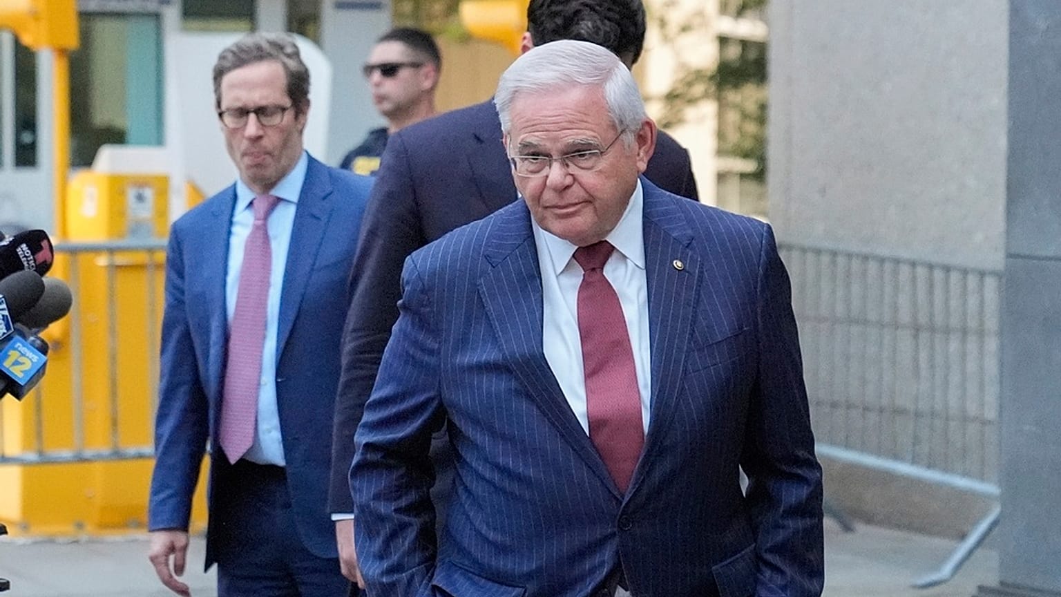 Senatör Bon Menendez, New York, 16 Temmuz 2024.
