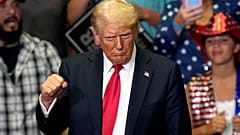 Eski ABD başkanı ve Cumhuriyetçilerin başkan adayı Donald Trump, Michigan, 20 Temmuz 2024.