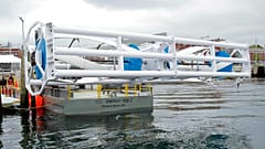 Árapály-energia kinyerésére készített turbina