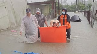 Der Taifun hat in ganz Taiwan schwere Schäden hinterlassen. 