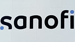 The Sanofi logo is seen at the Vivatech show in Paris, France, June 15, 2022. 