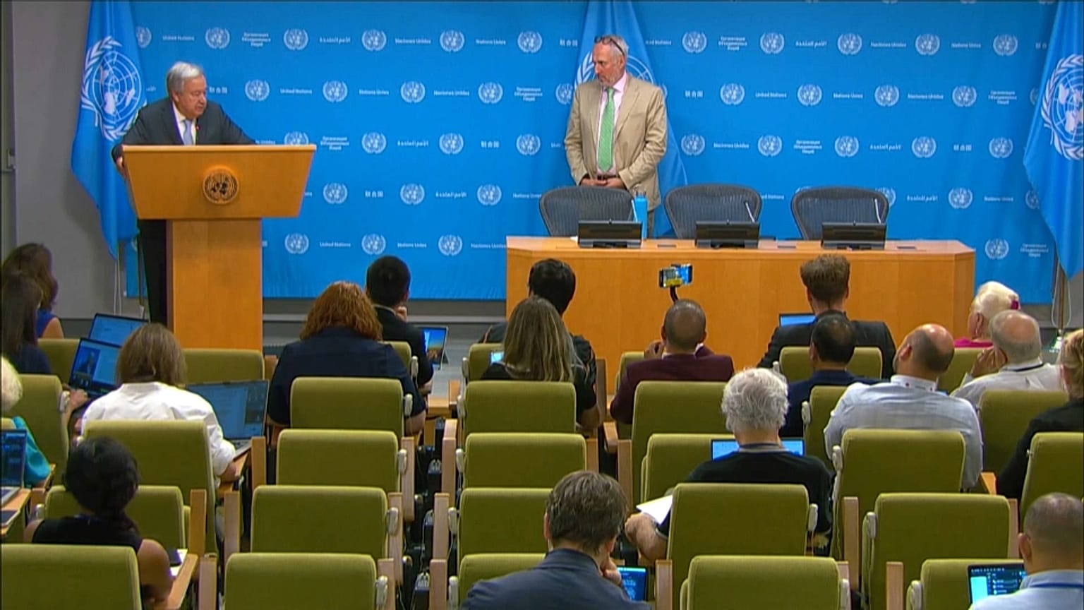 The UN Secretary-General's call to action on extreme heat.