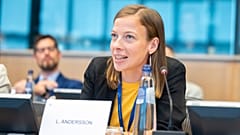 MEP Li Andersson (The Left/Finland), chair of the employment and social affairs committee
