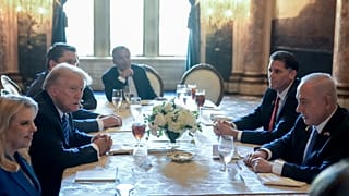 Donald Trump, Florida'daki Mar-a-Lago adlı malikanesinde İsrail Başbakanı Binyamin Netanyahu ve eşi Sara Netanyahu'yu ağırladı, 26 Temmuz 2024