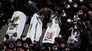 Θρήνος στην κηδεία των παιδιών στα Υψίπεδα του Γκολάν