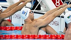 Ολυμπιακοί 2024 - Τελικός ύπτιο - Απόστολος Χρήστου