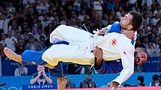 جورجيا وفرنسا تتنافسان في الجودو في أولمبياد باريس 2024