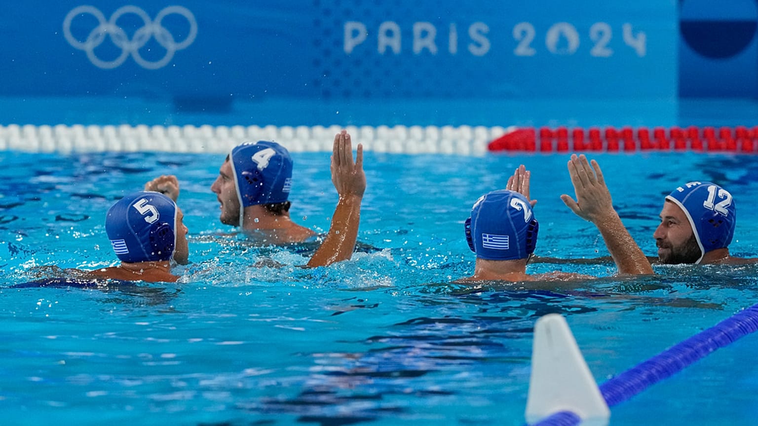Παρίσι 2024 - Ολυμπιακοί Αγώνες - εθνική Ελλάδας πόλο