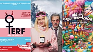 'TERF'; 'Gwyneth Goes Skiing'; and 'Willy's Candy Spectacular'