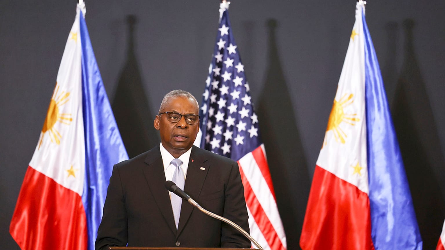 ABD Savunma Bakanı Llyod Austin, Manila, Filipinler, 30 Temmuz 2024.