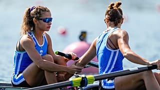 Η Χριστίνα Μπούρμπου και η Ευαγγελία Αναστασιάδου